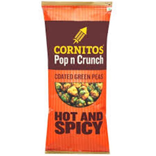 CORNITOS HOT&SPICY GREEN PEAS 26 Gm